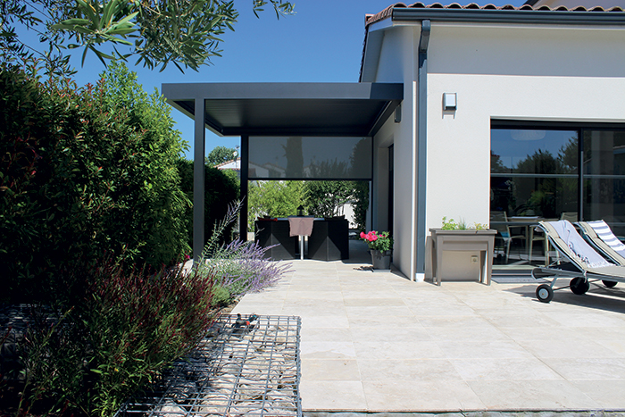 Pergola bioclimatique à Castelginest 4 pergola bioclimatique castelginest dagui