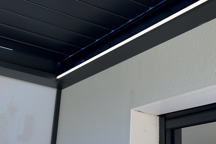 Pergola bioclimatique à Castelginest 2 pergola bioclimatique castelginest dagui