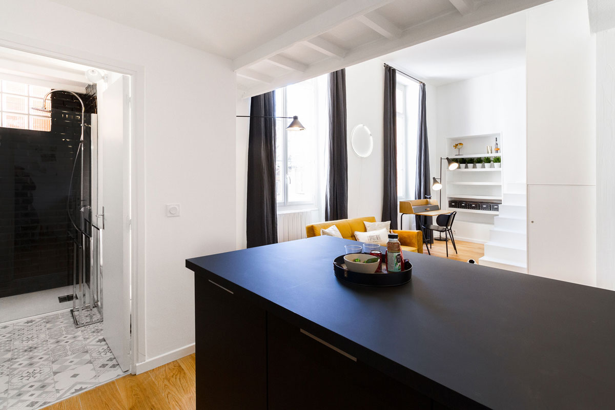 appartement rénové cosy Toulouse carmes Stéphanie Chambourg